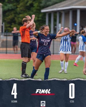 Image post by @uconnwsoc on Instagram