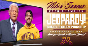 Image post by @GopherSports on Twitter