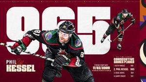 Image post by @ArizonaCoyotes on Twitter