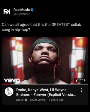 Image post by @rapmusic on Instagram