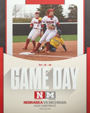 Image post by @HuskerSoftball on Twitter