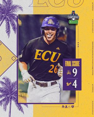 Image post by @ecu_baseball on Instagram