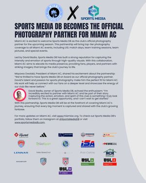 Image post by @miamiathleticclub2022 on Instagram