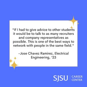 Image post by @sjsu_careercenter on Instagram