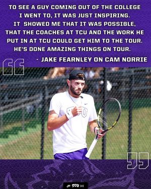 Image post by @tcumenstennis on Instagram
