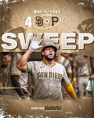 Image post by @Padres on Twitter