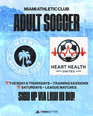 Image post by @miamiathleticclub2022 on Instagram