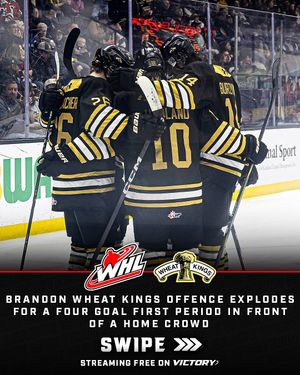 Image post by @westernhockeyleague on Instagram