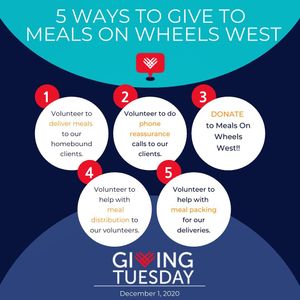Image post by @mealsonwheelswest on Instagram