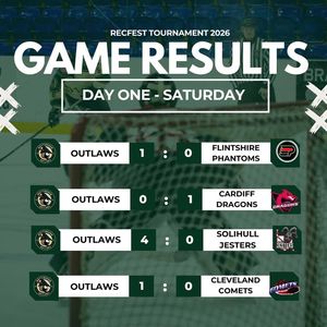 Image post by @nottinghamoutlawsicehockeyclub on Facebook