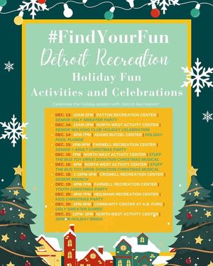 Image post by @DetroitParksRec on Facebook