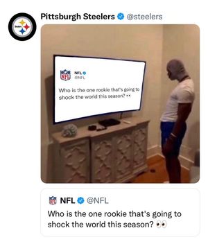 Image post by @steelers on Instagram