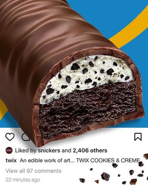 Image post by @twix on Instagram