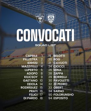 Image post by @cagliaricalcio on Instagram