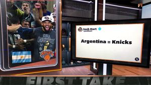 Video post by @FirstTake on Facebook