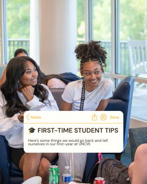 Image post by @uncwadmissions on Instagram