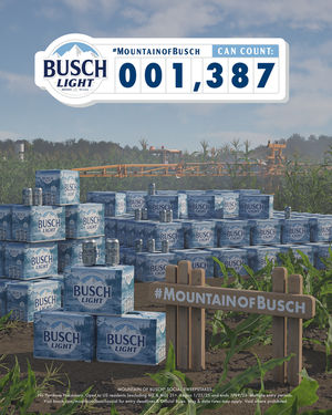 Image post by @BuschBeer on Twitter