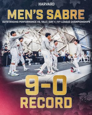 Image post by @harvardfencing on Instagram