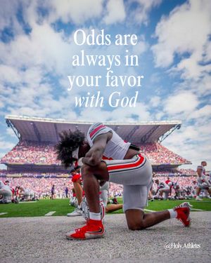 Image post by @holy.athletes on Instagram