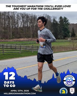 Image post by @millbrookmarathon on Facebook