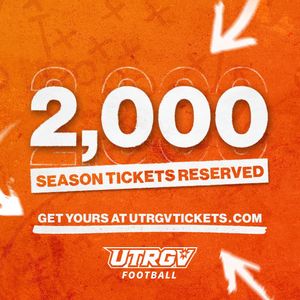 Image post by @utrgvfootball on Instagram