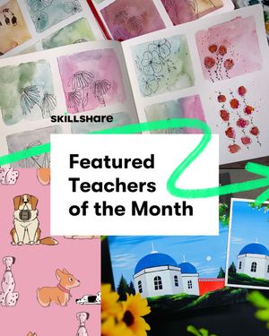 Image post by @skillshare on Instagram