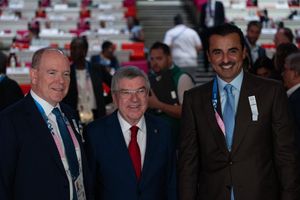 Image post by @qatar_olympic on Twitter