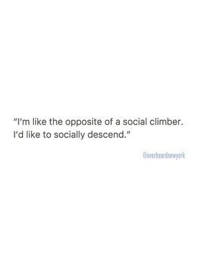 Image post by @overheardnewyork on Instagram
