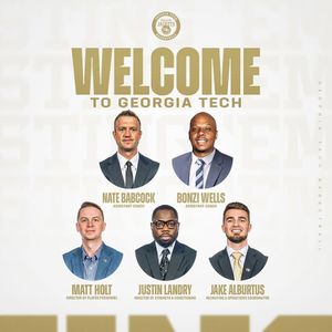 Image post by @gtmensbasketball on Instagram