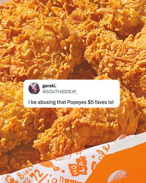 Image post by @popeyes on Instagram