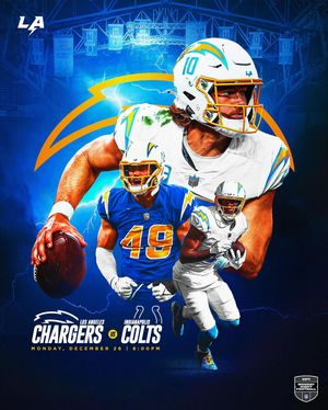 Image post by @chargers on Instagram