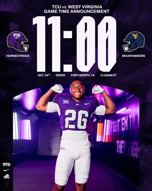 Image post by @tcufootball on Instagram