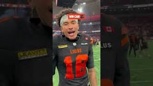 Video post by @officialbclions on YouTube
