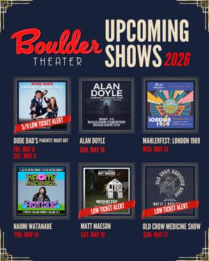 Image post by @bouldertheater on Instagram