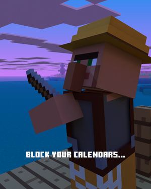 Image post by @minecraft on Instagram