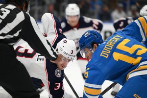 Image post by @BlueJacketsNHL on Twitter/X