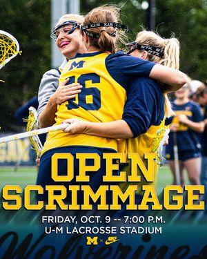 Image post by @umichwlax on Instagram
