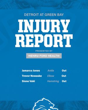 Image post by @Lions on Twitter