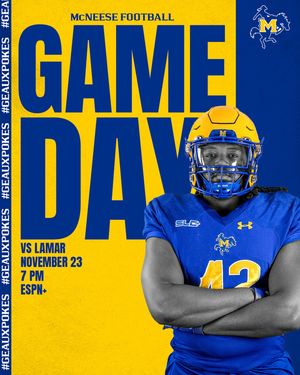 Image post by @mcneesefootball on Instagram