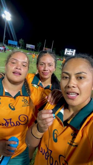 Video post by @WallaroosRugby on Facebook