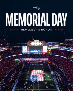 Image post by @patriots on Instagram