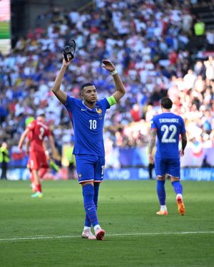 Image post by @equipedefrance on Twitter