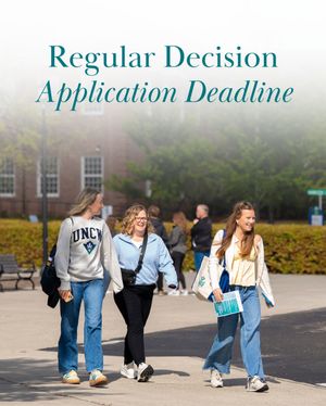 Image post by @uncwadmissions on Instagram