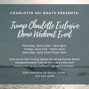 Image post by @charlotteskiboats on Facebook