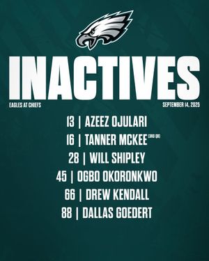 Image post by @Eagles on Twitter