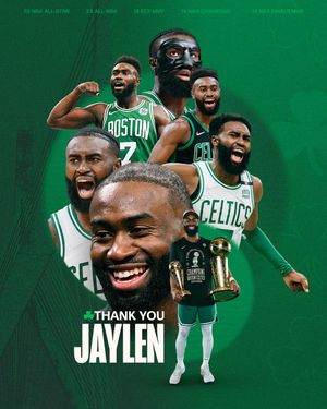 Image post by @celtics on Instagram