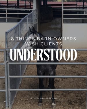 Image post by @theplaidhorsemag on Instagram