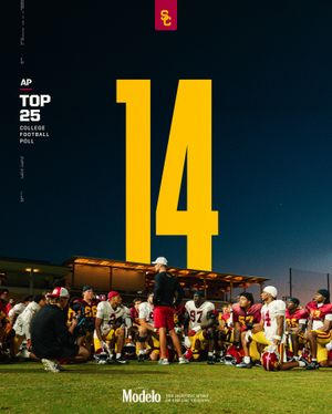Image post by @uscfb on Instagram