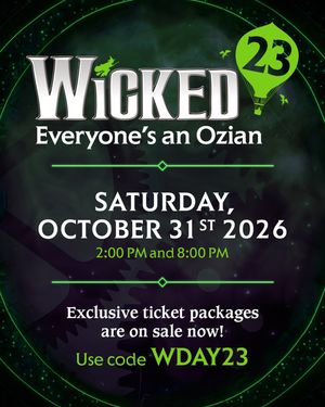 Image post by @wicked_musical on Instagram