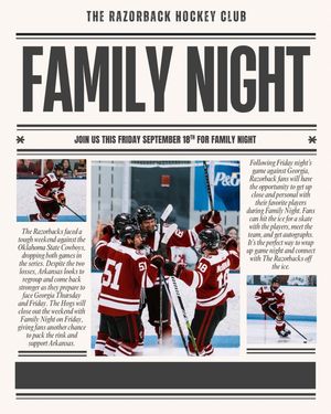 Image post by @razorbackhockeyclub on Instagram